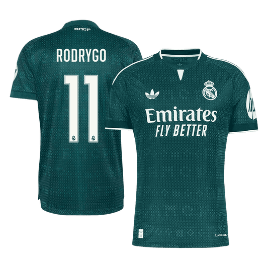 Real Madrid Bortedrakt 2026/27 – RODRYGO #11 (Spillerversjon)
