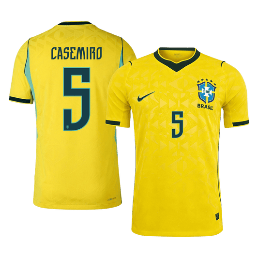 Brasil Hjemmedrakt VM 2026 – CASEMIRO #5 (Spillerversjon)