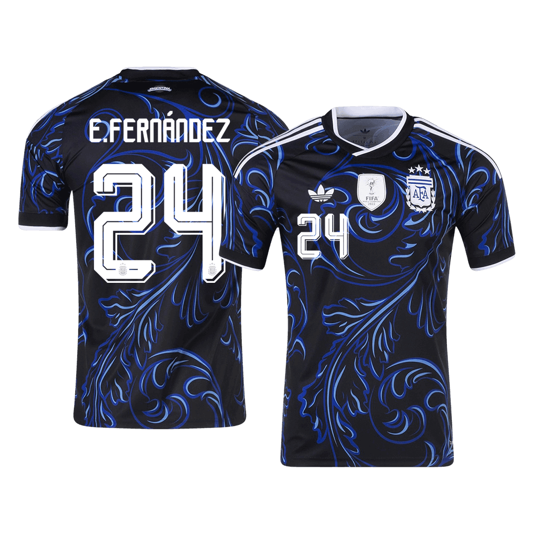 Argentina Bortedrakt VM 2026 – E. FERNÁNDEZ #24