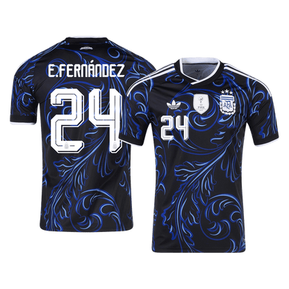 Argentina Bortedrakt VM 2026 – E. FERNÁNDEZ #24