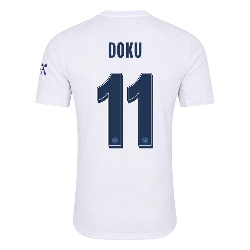 Manchester City Tredjedrakt 2026/27 – DOKU #11 – UCL (Spillerversjon)
