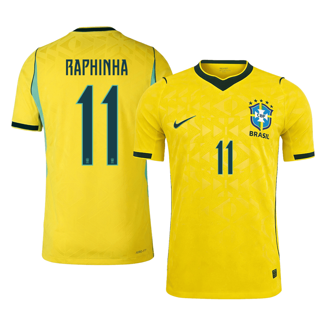 Brasil Hjemmedrakt VM 2026 – RAPHINHA #11 (Spillerversjon)