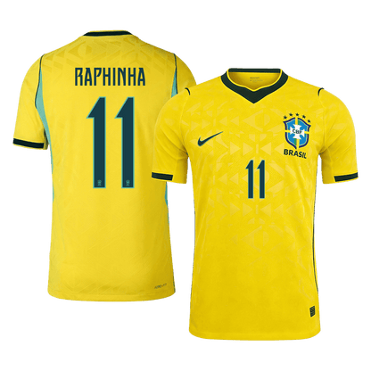 Brasil Hjemmedrakt VM 2026 – RAPHINHA #11 (Spillerversjon)