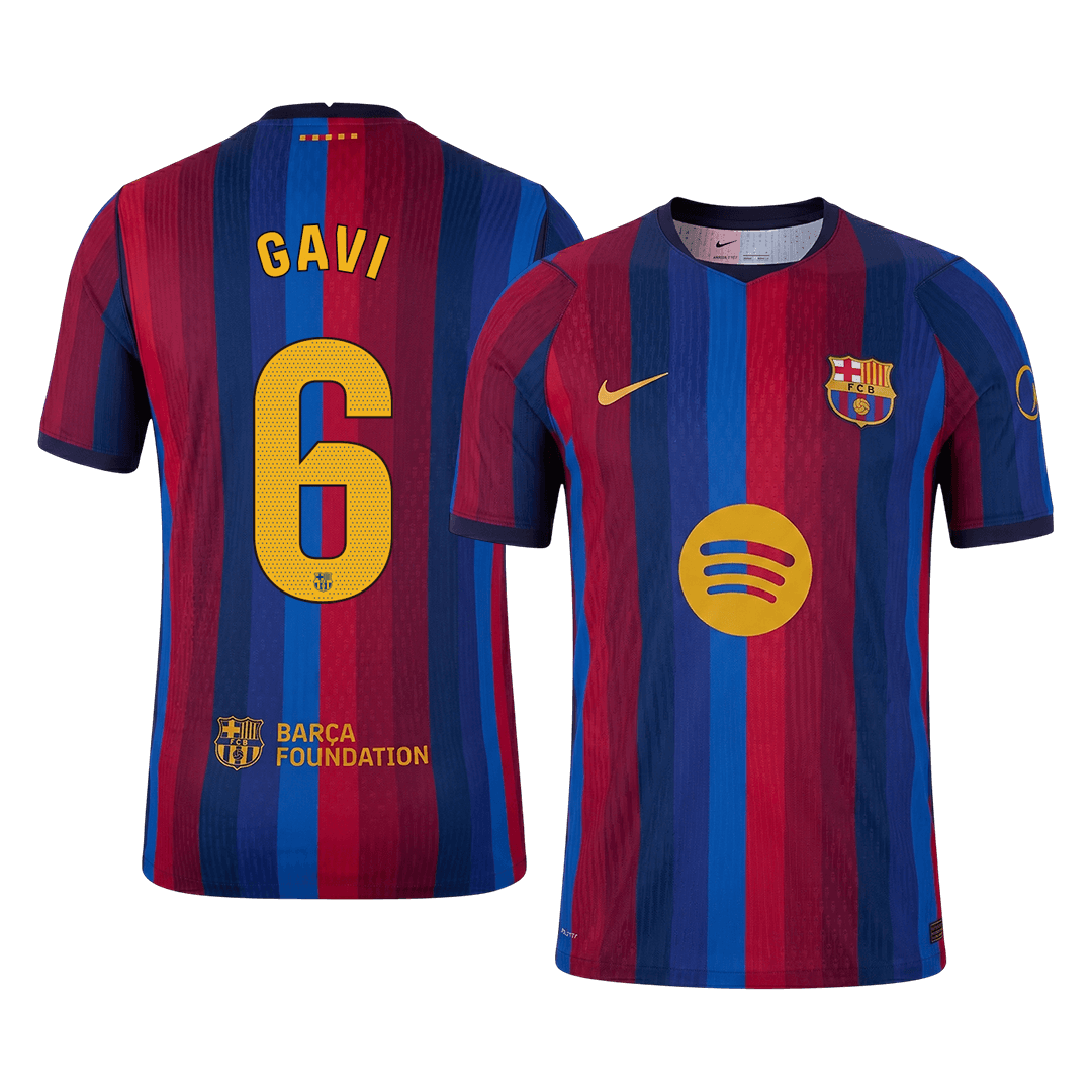 Barcelona Hjemmedrakt 2026/27 – GAVI #6 (Spillerversjon)