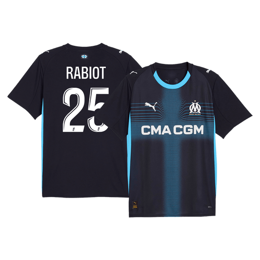 Marseille Bortedrakt 2025/26 – RABIOT #25