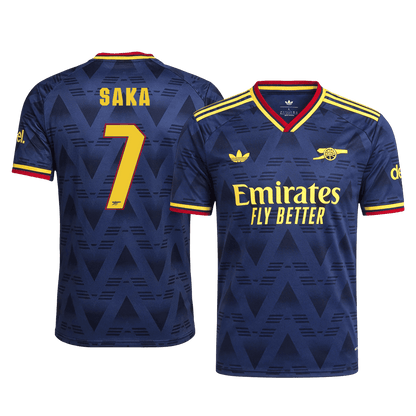 Arsenal Bortedrakt 2026/27 – SAKA #7 – UCL (Spillerversjon)