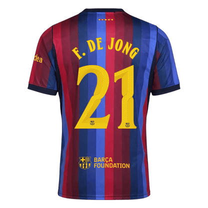 Barcelona Hjemmedrakt 2026/27 – F. DE JONG #21 – UCL