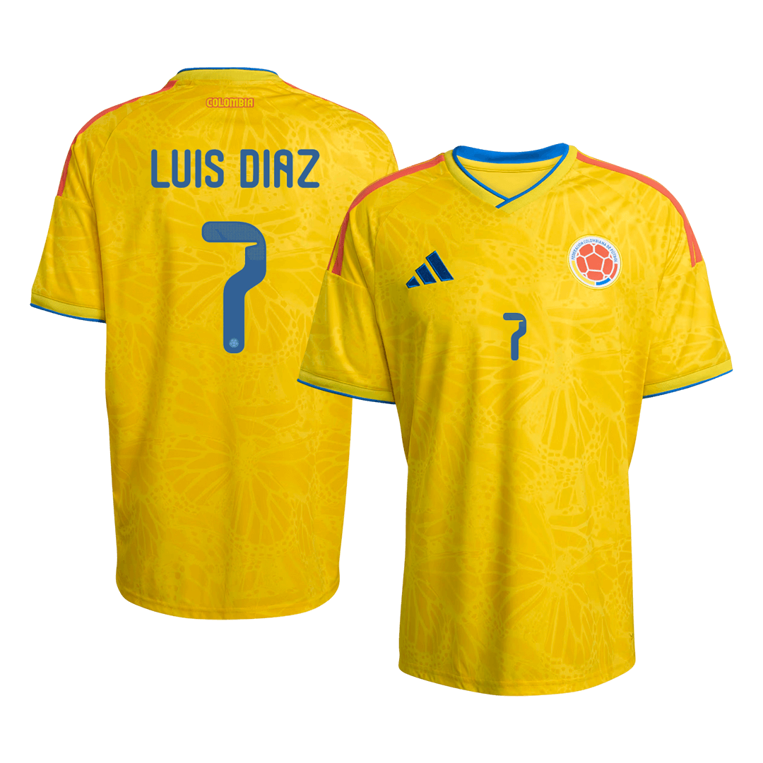 Colombia Hjemmedrakt VM 2026 – LUIS DÍAZ #7