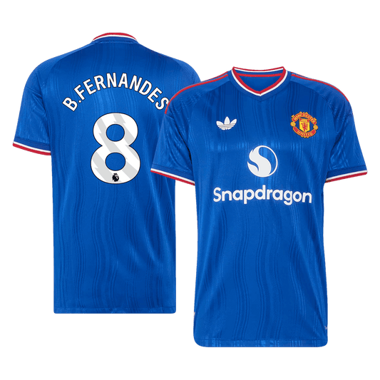 Manchester United Bortedrakt 2026/27 – B. FERNANDES #8 (Spillerversjon)