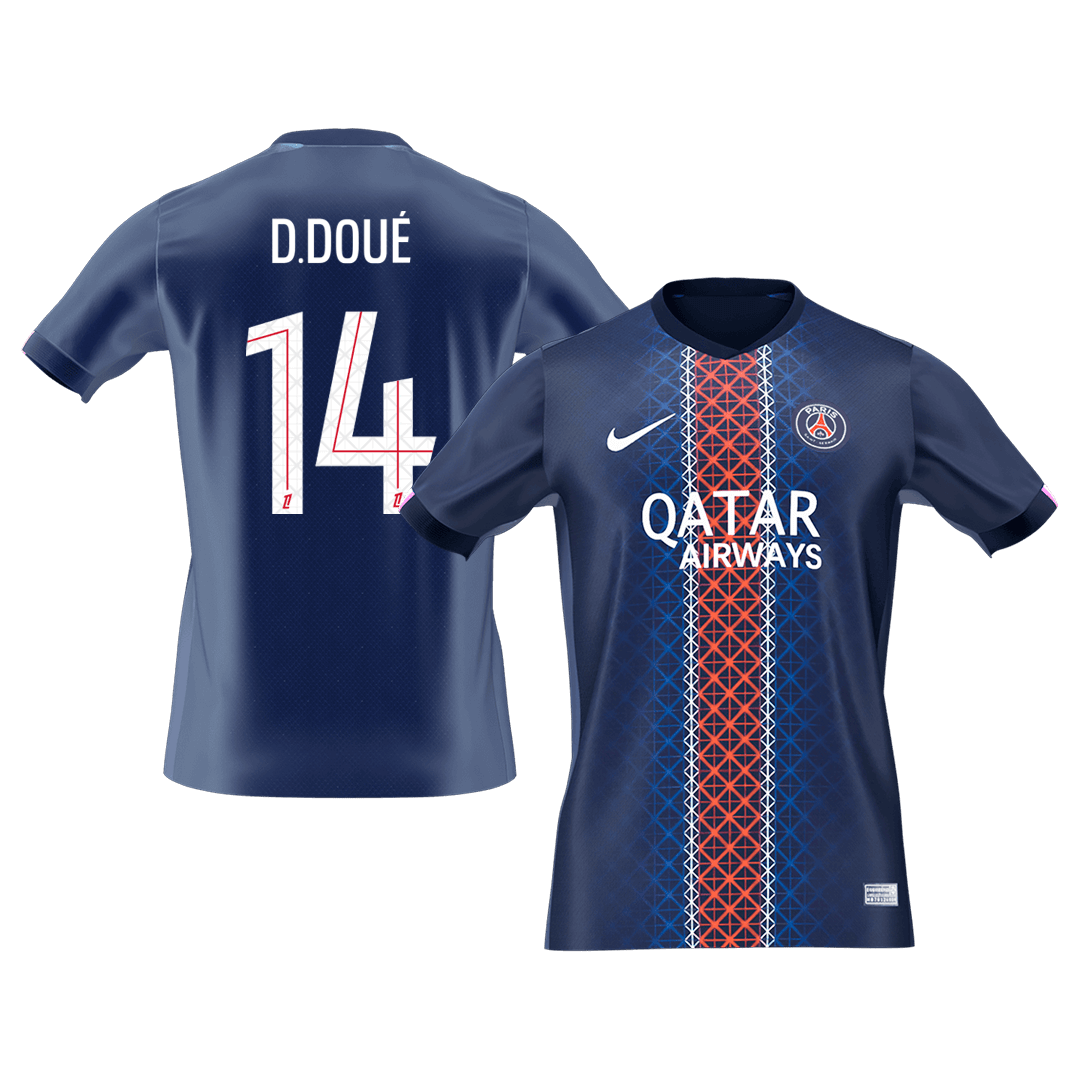 PSG Hjemmedrakt 2025/26 – D.DOUÉ #14 [PREMIUM]