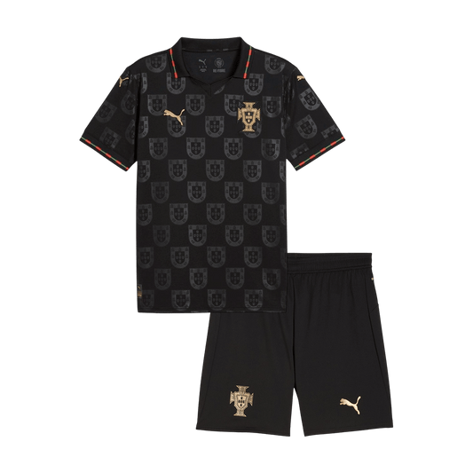 Portugal draktsett Barn VM 2026 x Eusébio Black Panther