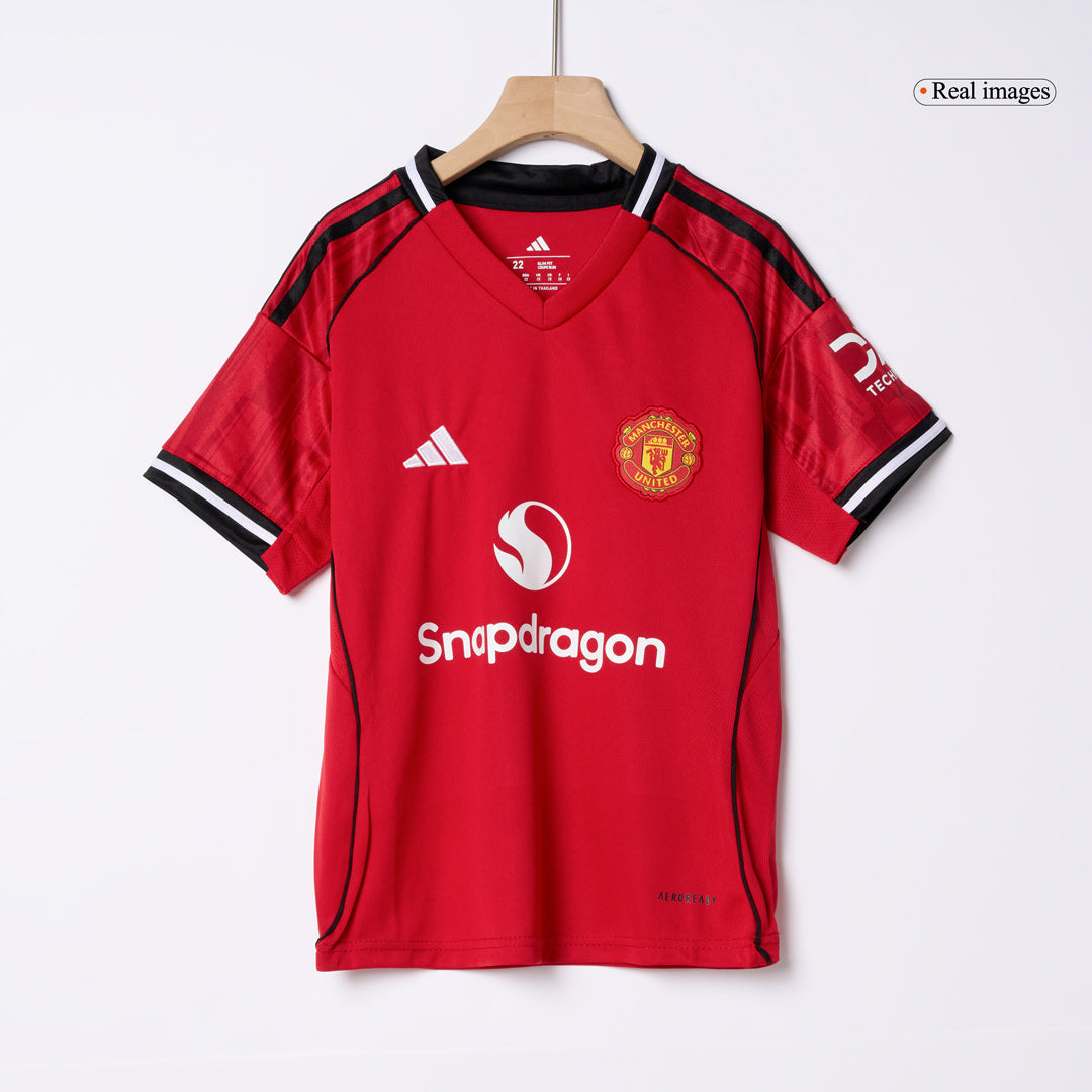 Manchester United Hjemmedraktsett Barn 3-deler 2025/26 – bilde 14