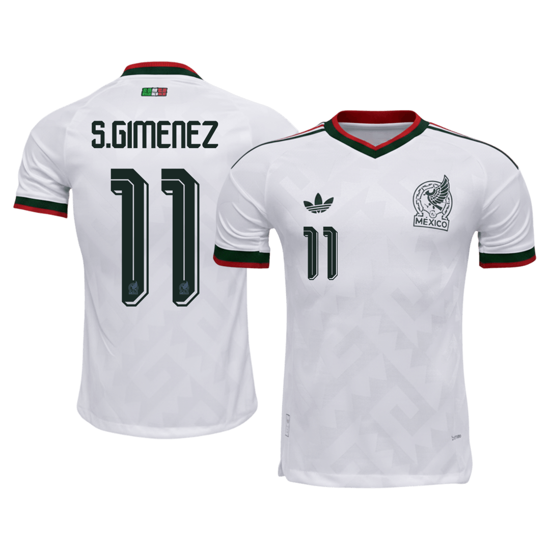 Mexico Bortedrakt VM 2026 – S.GIMENEZ #11 (Spillerversjon)
