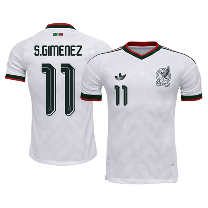Mexico Bortedrakt VM 2026 – S.GIMENEZ #11 (Spillerversjon)
