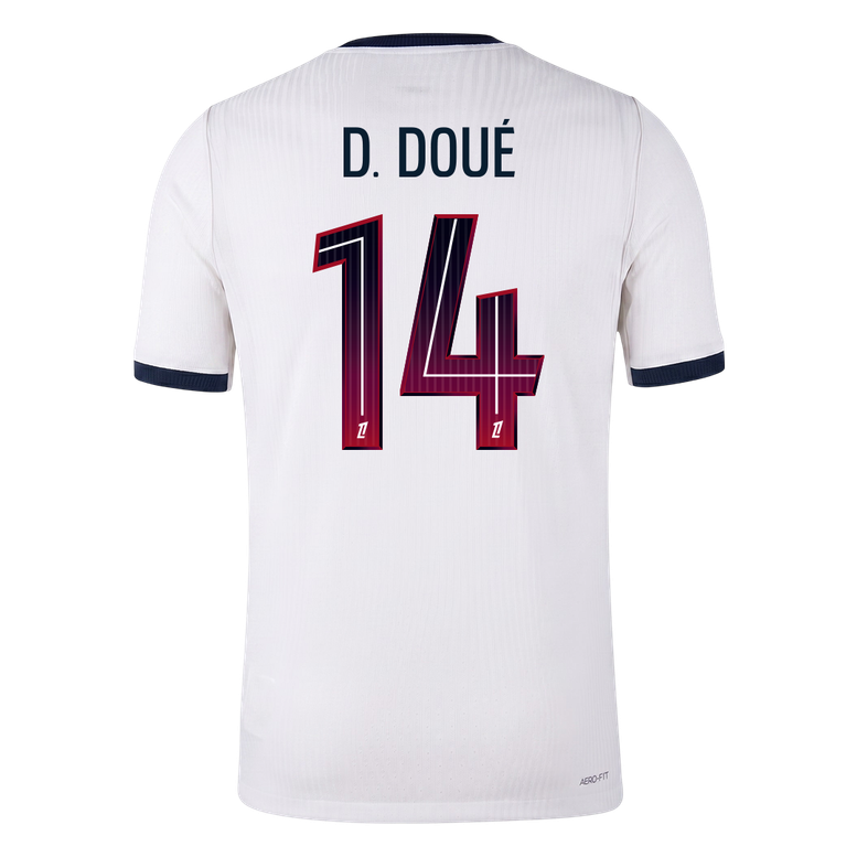 PSG Bortedrakt 2026/27 – D. DOUÉ #14 (Spillerversjon)