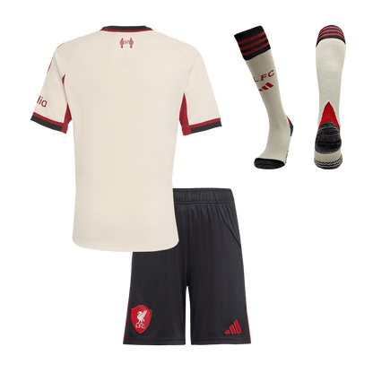 Liverpool Bortedraktsett Barn 3-deler 2025/26