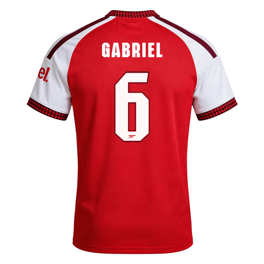 Arsenal Hjemmedrakt 2026/27 – GABRIEL #6 – UCL