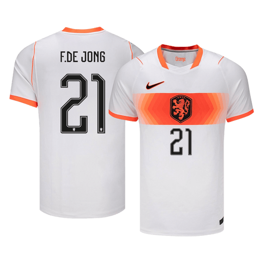 Nederland Bortedrakt VM 2026 – F.DE JONG #21