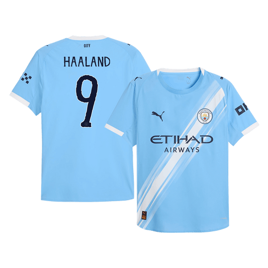 Manchester City Hjemmedrakt VM 2025/26 – HAALAND #9 (Spillerversjon)