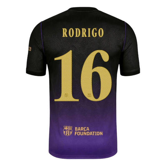 Barcelona Bortedrakt 2026/27 – RODRIGO #16 – UCL