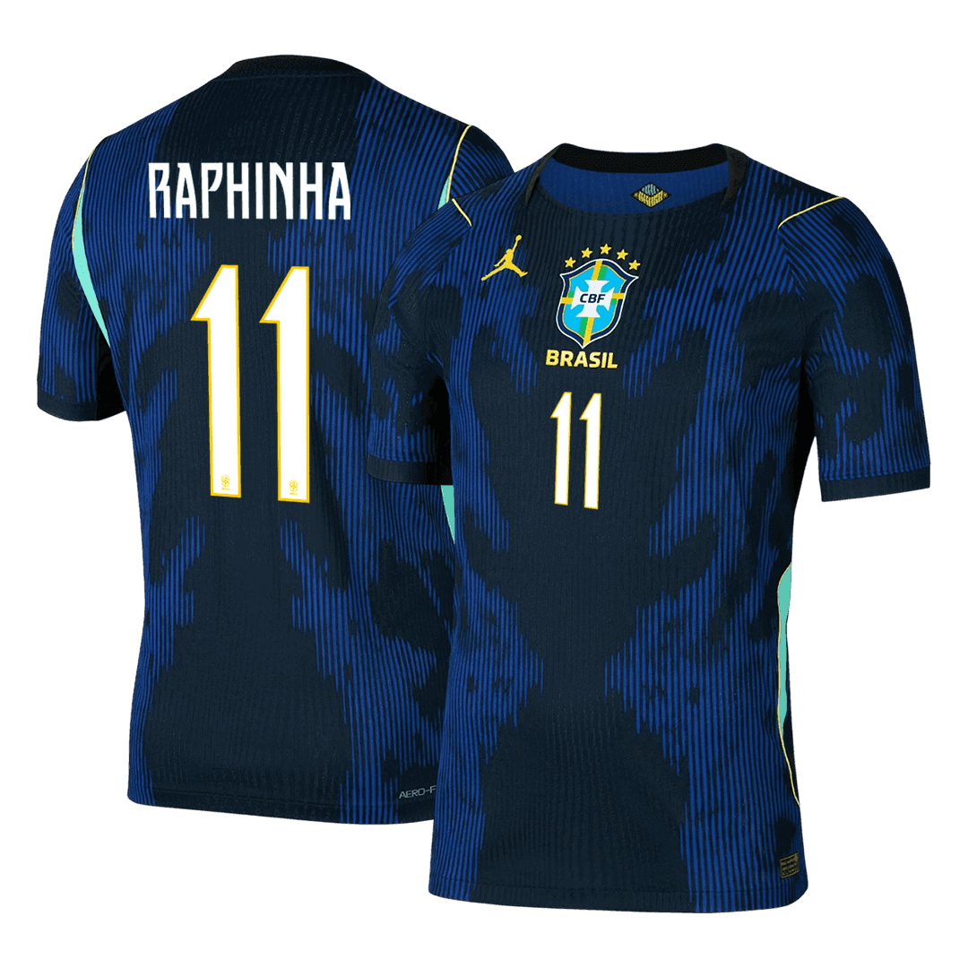 Brasil Bortedrakt VM 2026 – RAPHINHA #11 (Spillerversjon)