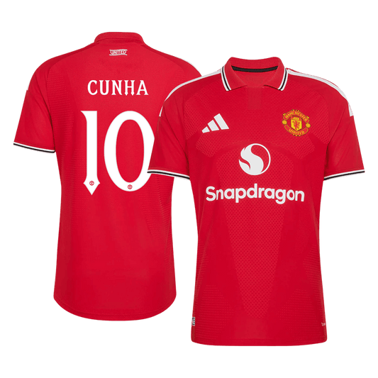 Manchester United Hjemmedrakt 2026/27 – CUNHA #10 – UCL (Spillerversjon)