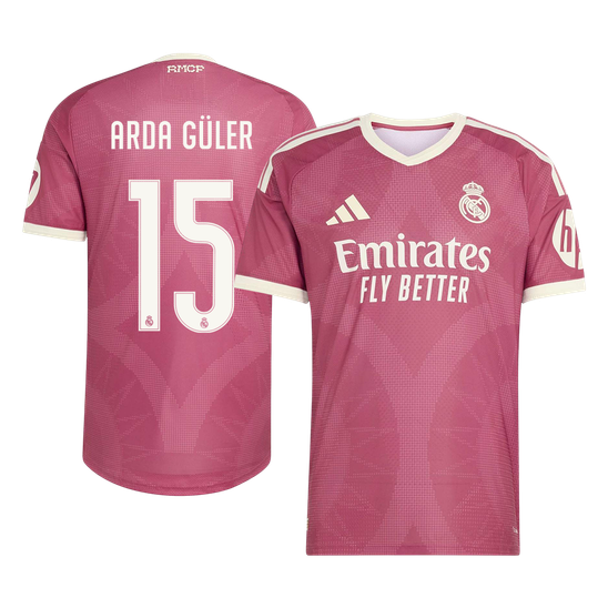 Real Madrid Tredjedrakt 2026/27 – ARDA GÜLER #15 (Spillerversjon)