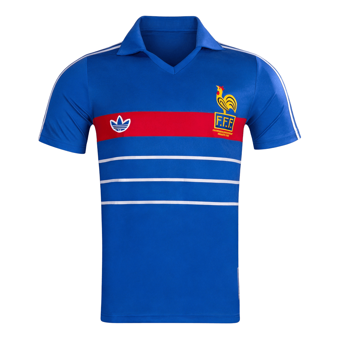 Frankrike Retro Hjemmedrakt 1984