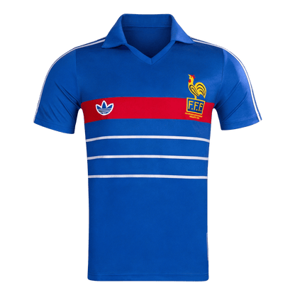 Frankrike Retro Hjemmedrakt 1984