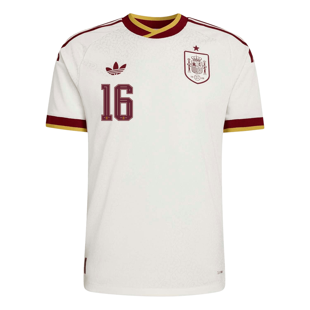 Spania Bortedrakt VM 2026 – RODRIGO #16 (Spillerversjon) – bilde 9