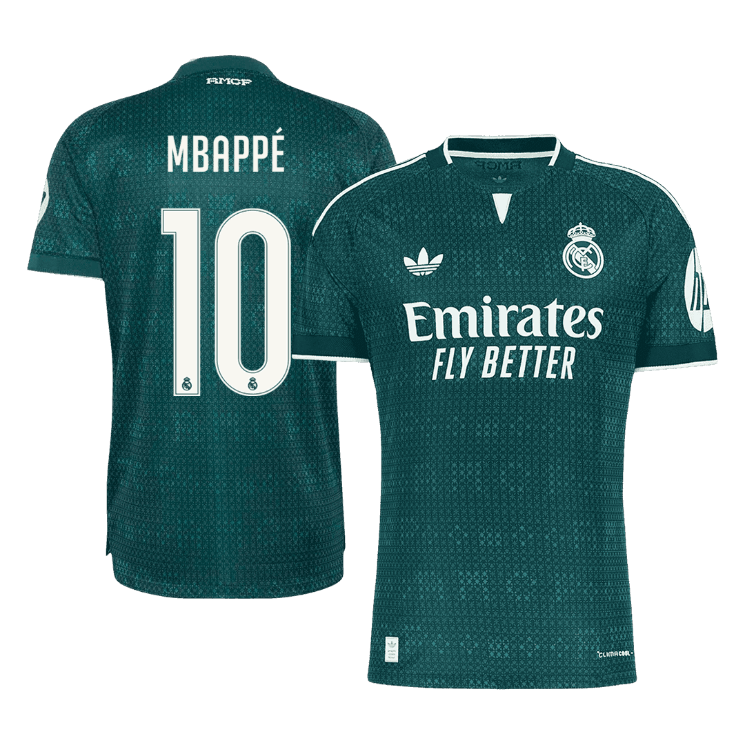 Real Madrid Bortedrakt 2026/27 – MBAPPÉ #10 (Spillerversjon)