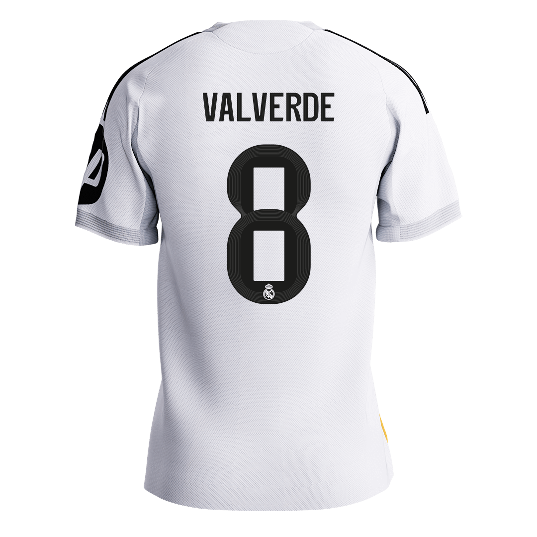 Real Madrid Hjemmedrakt 2025/26 – VALVERDE #8 (Spillerversjon) [PREMIUM] – bilde 9