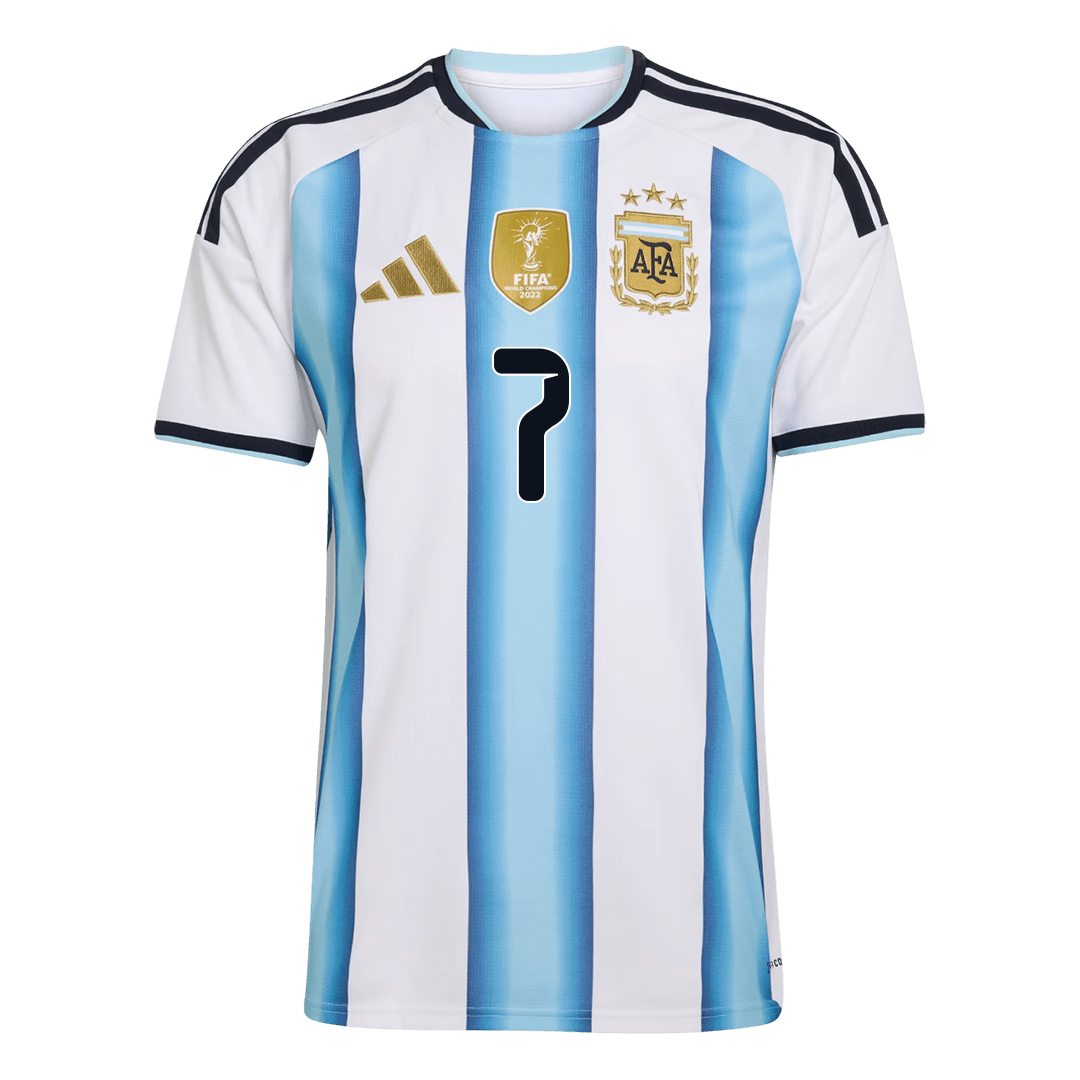 Argentina Hjemmedrakt VM 2026 – DE PAUL #7 [PREMIUM] – bilde 9