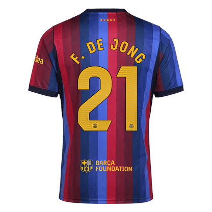 Barcelona Hjemmedrakt 2026/27 – F. DE JONG #21