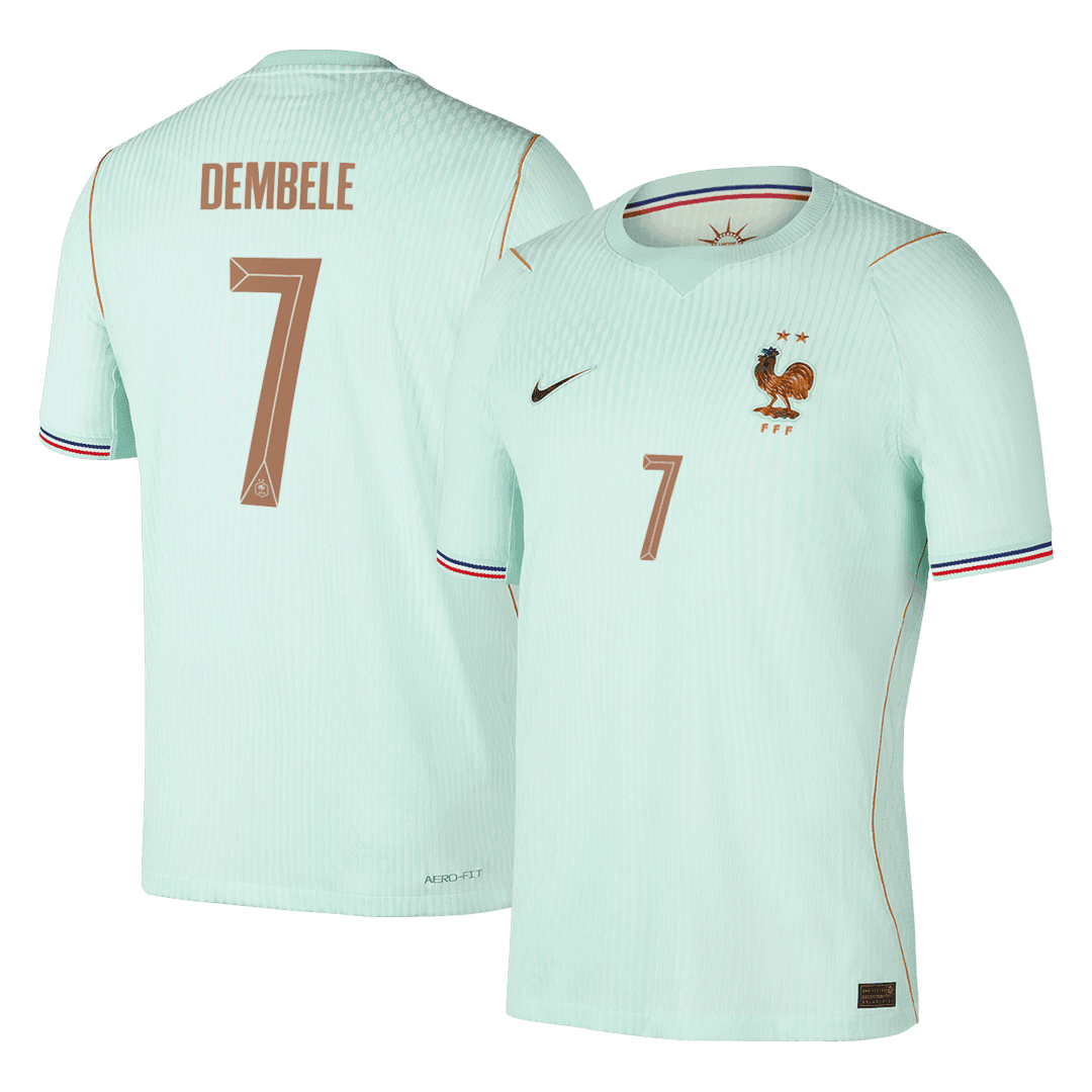 Frankrike Bortedrakt VM 2026 – DEMBELE #7 (Spillerversjon)