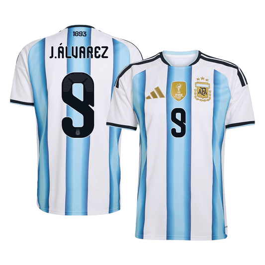 Argentina Hjemmedrakt VM 2026 – J.ÁLVAREZ #9 [PREMIUM]