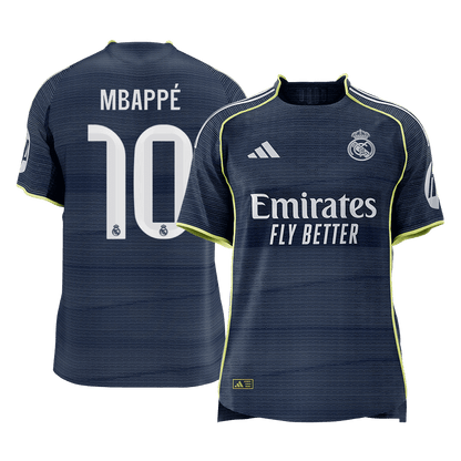 Real Madrid Bortedrakt 2025/26 – MBAPPÉ #10 (Spillerversjon) [PREMIUM]