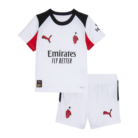 AC Milan Bortedraktsett Barn 2025/26