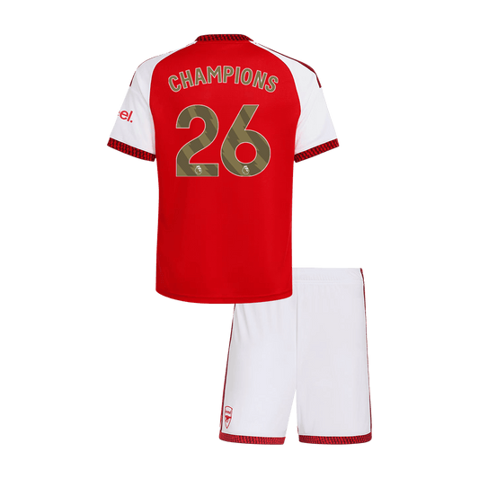 Arsenal Hjemmedraktsett Barn 2026/27 – CHAMPIONS #26