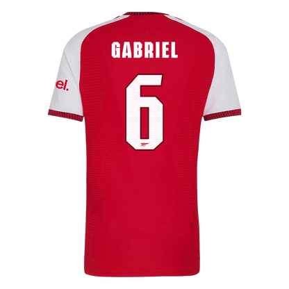 Arsenal Hjemmedrakt 2026/27 – GABRIEL #6 – UCL (Spillerversjon)