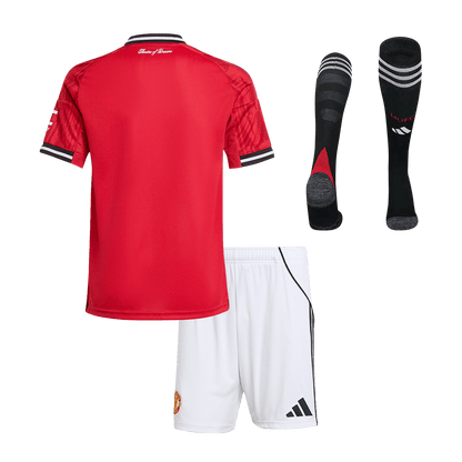 Manchester United Hjemmedraktsett Barn 3-deler 2025/26 – bilde 15