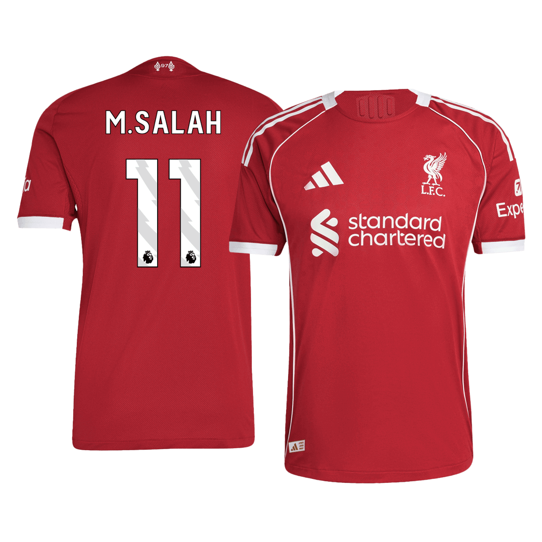 Liverpool Hjemmedrakt 2025/26 – M.SALAH #11 (Spillerversjon)