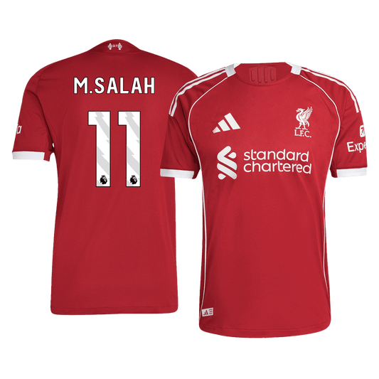 Liverpool Hjemmedrakt 2025/26 – M.SALAH #11 (Spillerversjon)