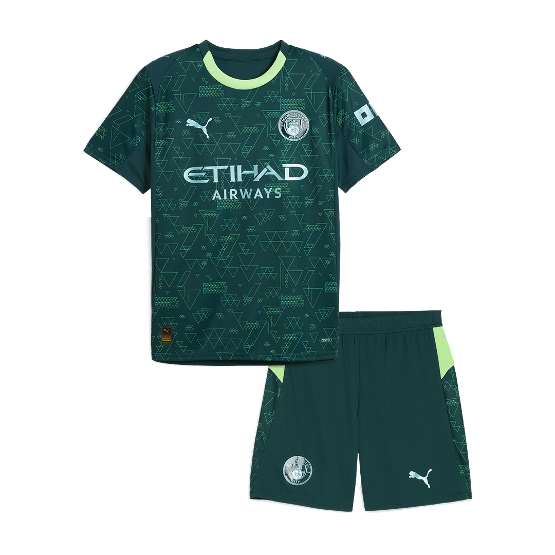 Manchester City draktsett Barn 2025/26