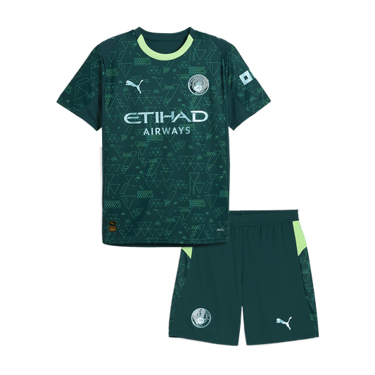 Manchester City draktsett Barn 2025/26