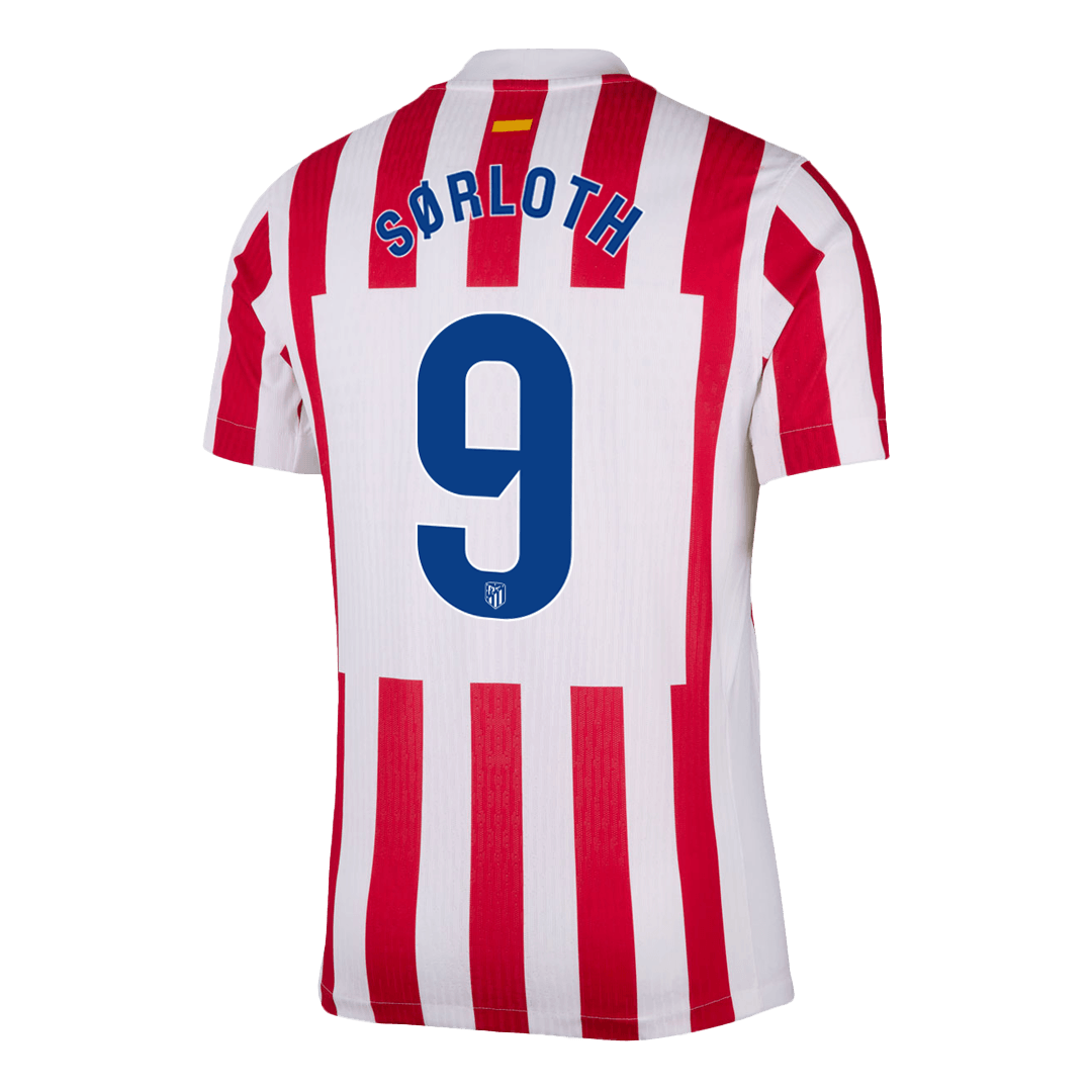 Atletico Madrid Hjemmedrakt 2025/26 – SØRLOTH #9 (Spillerversjon) – bilde 9