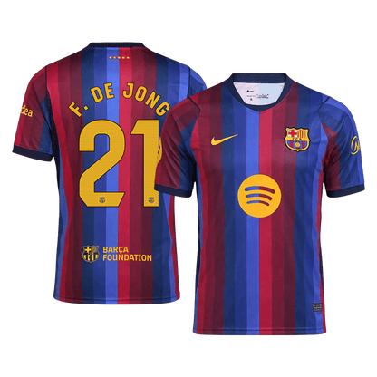 Barcelona Hjemmedrakt 2026/27 – F. DE JONG #21