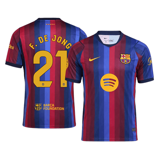 Barcelona Hjemmedrakt 2026/27 – F. DE JONG #21