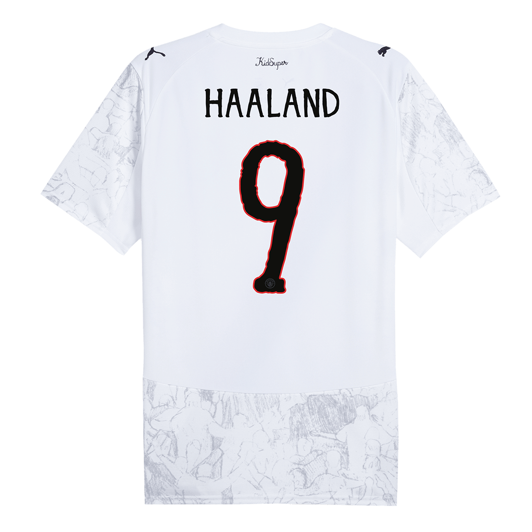 Manchester City Spesialdrakt 2025/26 x KidSuper – HAALAND #9 – bilde 11