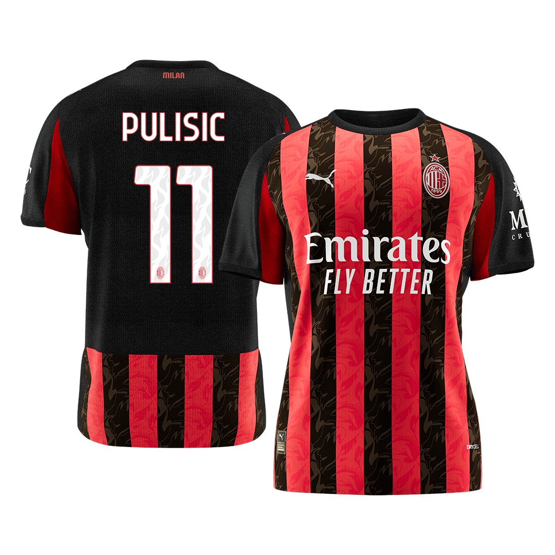 AC Milan Hjemmedrakt 2025/26 – PULISIC #11 [PREMIUM]